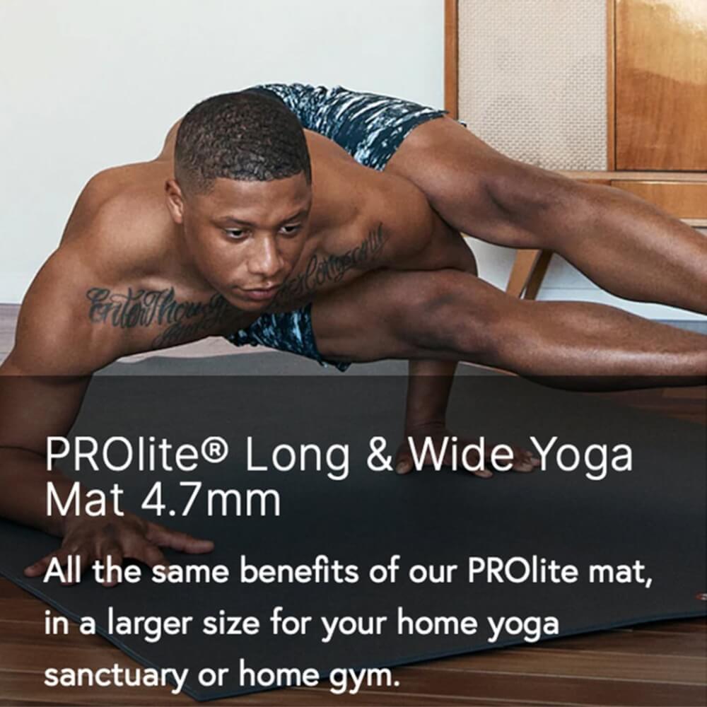 เสื่อโยคะ Manduka รุ่น  PROlite® 4.7mm Long + Wide สีดำ_4